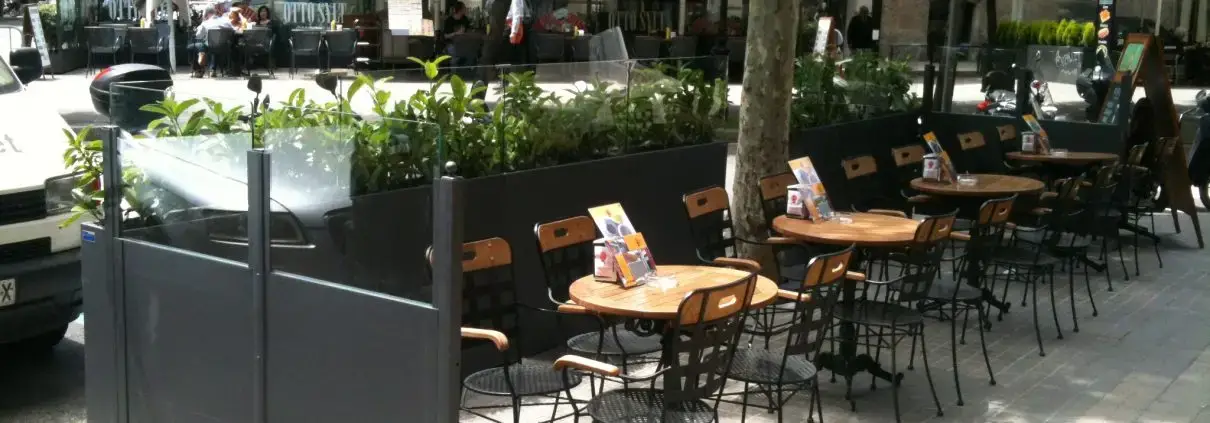 Jardineras con laterales abatibles Perfyplast - Perfyplast