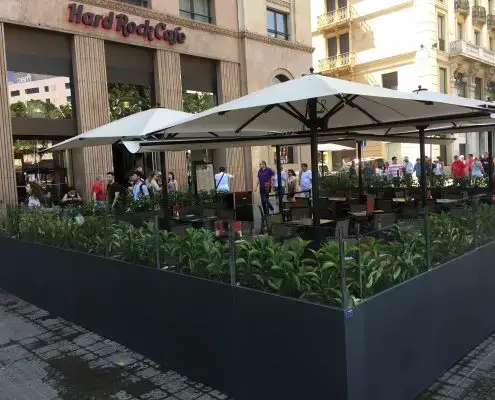  Planter for Bars Hard Rock café Barcelona