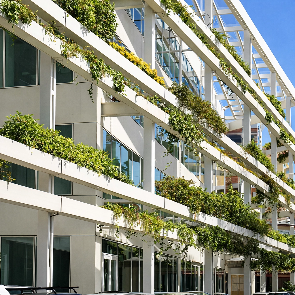 Jardinera Edificio